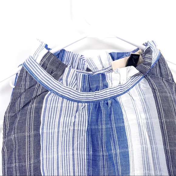 Universal Thread Multicolor Striped Halter Top - Picture 4 of 4